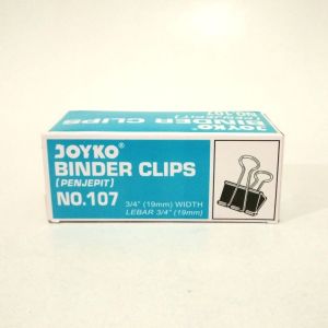 Joyko Binder Clips 107 Box 