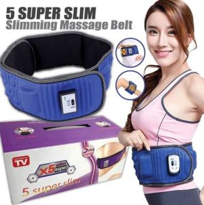 X5 Slim Super Belt Electric Slimming Belt X5 Times Vibration Massage Weight Lose Belt