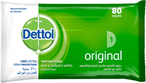 dettol wipes 10s original