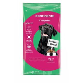 Continente Adulto Croquetes com Vaca e Cereais 4kg