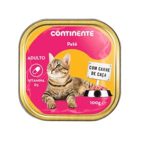 CONTINENTE PATE GATE ADULTO COM CACA100G''