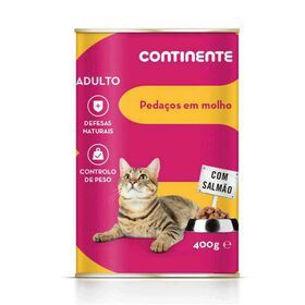 Alim gato continente hm ped molho salmao 400g
