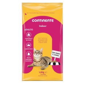'CONTINENTE ALIMENTE ALIM GATO ADULTO COM FRANGO 1.5GK'