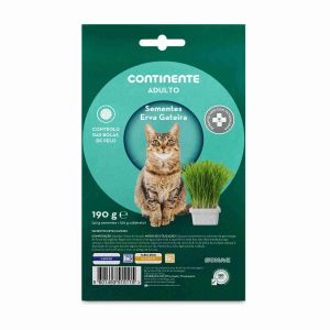 Continente Adulto Sementes Erva Gateira 190gr