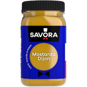 Mostarda dijon frasco savora 190g
