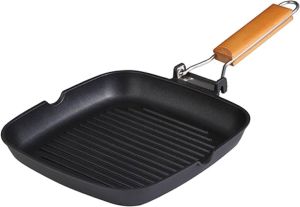 (B2)19518RY-70 Square Grill pan 28x24Cm