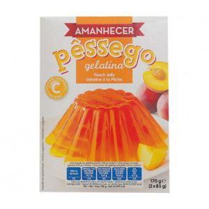 amanhecer pessego gelatina 170g