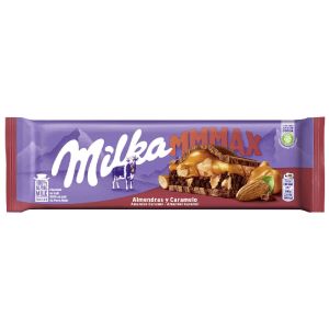 Milka amendoas e caramelo 300g
