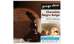Pingo doce Chocolate negro belga petit gateau 320g
