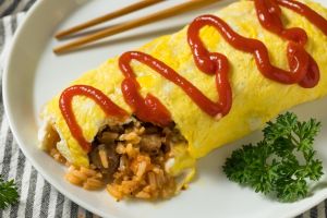Omu Rice Bento