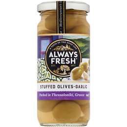 Always Fresh Olives Stuffed Garlic 230g