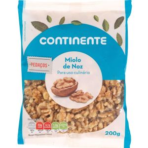 Continente Miolo De Noz Fruta Seca 200g