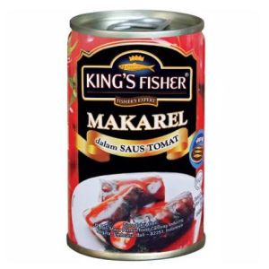 king's fisher makarel  dalam sauce tomat 155g