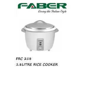 FABER RICE COOKER 1.8L #FRC 218