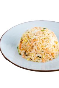 Japanese Salmon, Fried Rice