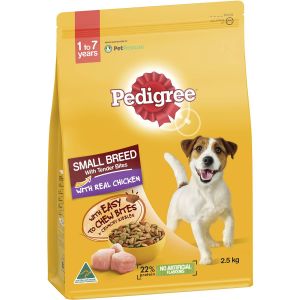 Pedigree meatly with easy to chew bites 2.5kg