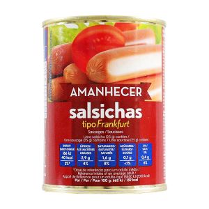 Salsichas Tipo Frankfurt Amanhecer 8 uni