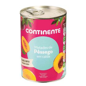 Pessego calda metades continente 420g