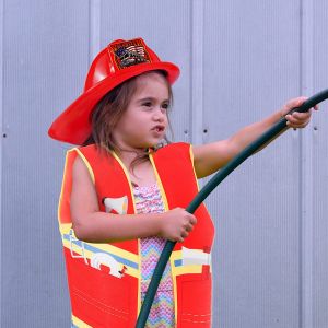kid`s cosplay Fire Dept