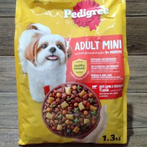 pedigree mini beef lamb & vegetable 1.3kg