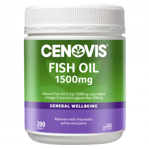 CENOVIS fish oil 1500mg  200 capusles
