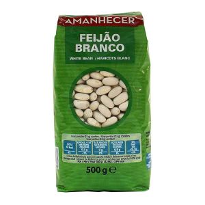 feijao amanhecer  branco  500g