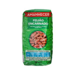 feijao amanhecer encarnado red beans 500g