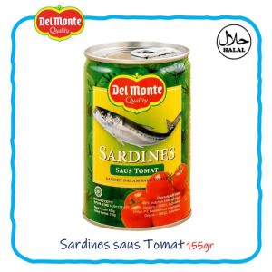DelMonte  Sardines Saus Tomat 155g