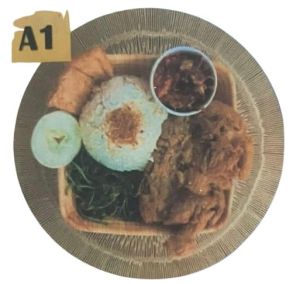 Ayam geprek setengah utuh/crispy smashed whole half fried chiken