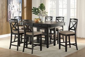 OSHI BOSTIN 7PCS DINING SET # PALKO TABLE