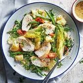 Chicken with Potato Salad 