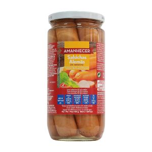 amanhecer salchichas alemanas 250gr