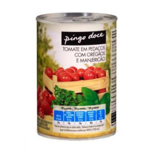 Tomate em pedacos manj oreg pd 390g
