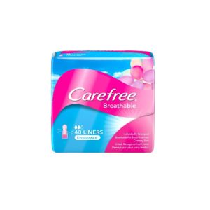 CAREFREE BREATHABLE UNSCENTED 40S'