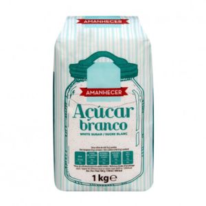 acucar branco papel 1kg amanhecer