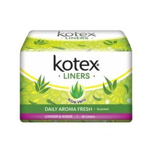 Kotex Aloe Vera Longer Wider 16s