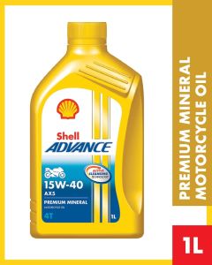 Shell Advance AX5 15W-40 1L (Engine Oil)