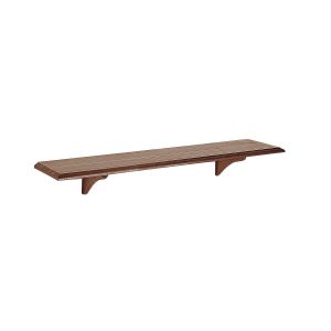 TRAMONTINA MADEIRAS 900MM STRAIGHT SHELF SOLID WOOD TABACCO #91246/092