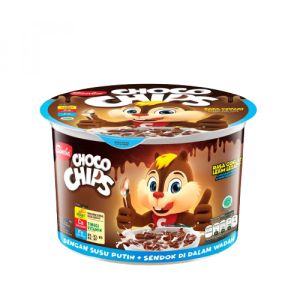 simba choco chips cup susu putih 34g