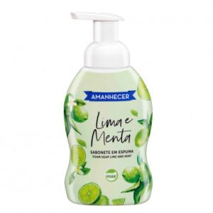 Amanhecer Lima menta Sabonete Espuma 300ml