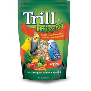 Tril mix-in vegies  add to regular seed for happier,120g