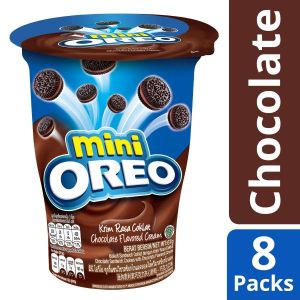 Oreo Mini Cream-filled Sandwich Biscuits, Chocolate, 67 g