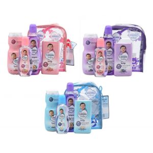 Cussons baby Complete care set purpple and pink