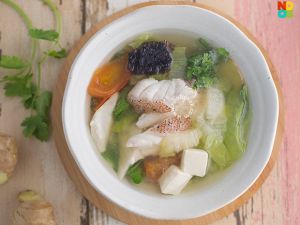  Slide Fish w / Ginger included Soup 滑魚/薑湯
