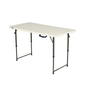 lifetime holding table rectangle 4' standard blow mould trestle 80582 #0272803