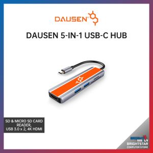 DAUSEN 5-IN-1 USB-C HUB # DS-UH051 