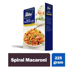 la fonte spiral macaroni 225g