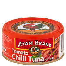 Ayam brand tomato chili tuna 160g