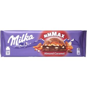 CHOCOLATE MILKA ALMONDS & CARAMEL 300G