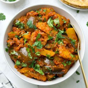 Aloo Bengan Masala (Tanha)